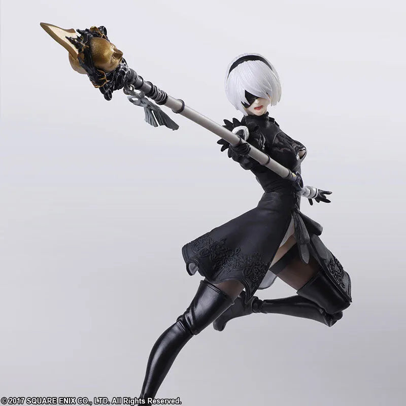 NieR: Automata - Pod 042 - YoRHa No. 2 Type B - Bring Arts - 2.0 (Square Enix)ㅤ – Square Enix – ActionFigureBrasil