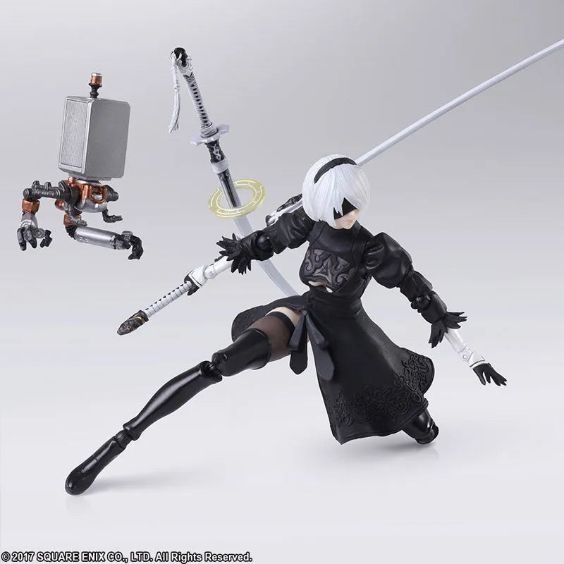 NieR: Automata - Pod 042 - YoRHa No. 2 Type B - Bring Arts - 2.0 (Square Enix)ㅤ – Square Enix – ActionFigureBrasil