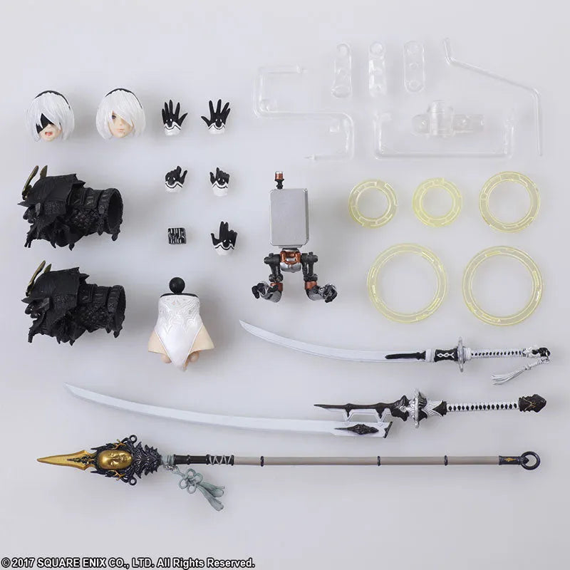 NieR: Automata - Pod 042 - YoRHa No. 2 Type B - Bring Arts - 2.0 (Square Enix)ㅤ – Square Enix – ActionFigureBrasil