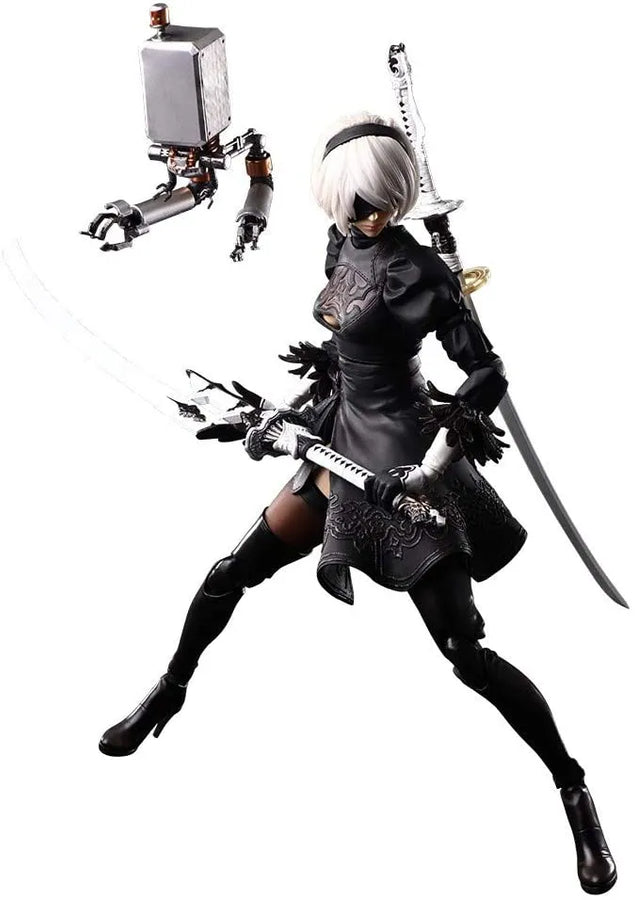 NieR: Automata - Pod 042 - YoRHa No. 2 Type B - Play Arts Kai - DX Edition - 2022 Re-release (Square Enix)ㅤ – Square Enix – ActionFigureBrasil