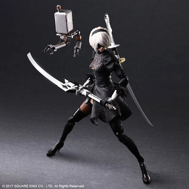 NieR: Automata - Pod 042 - YoRHa No. 2 Type B - Play Arts Kai - DX Edition - 2022 Re-release (Square Enix)ㅤ – Square Enix – ActionFigureBrasil
