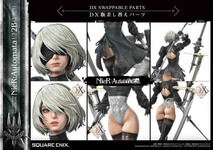 NieR: Automata - Pod 042 - YoRHa No. 2 Type B - Square Enix Masterline SEM-05DX - 1/3 - DX Version (Prime 1 Studio, Square Enix)ㅤ – Prime 1 Studio – ActionFigureBrasil