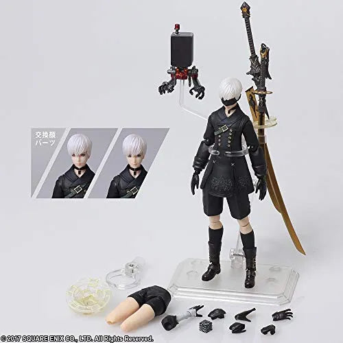 NieR: Automata - Pod 153 - YoRHa No. 9 Type S - Bring Arts (Square Enix)ㅤ – Square Enix – ActionFigureBrasil