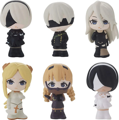 NieR: Automata - Soft Vinyl Collection - vol.1 (Blue Oceans)ㅤ – Blue Oceans – ActionFigureBrasil — com base expositora