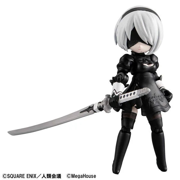 NieR:Automata Ver1.1a - Pod 042 - YoRHa No. 2 Type B - Desktop Army (MegaHouse)ㅤ – MegaHouse – ActionFigureBrasil