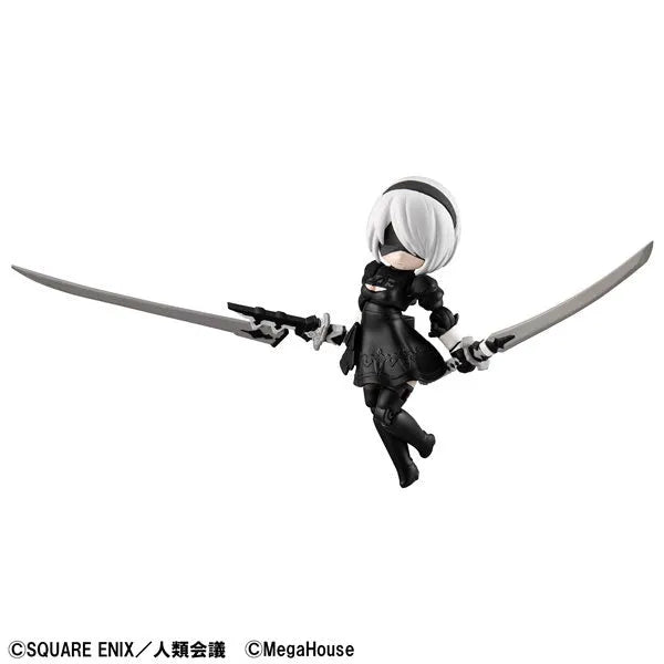 NieR:Automata Ver1.1a - Pod 042 - YoRHa No. 2 Type B - Desktop Army (MegaHouse)ㅤ – MegaHouse – ActionFigureBrasil