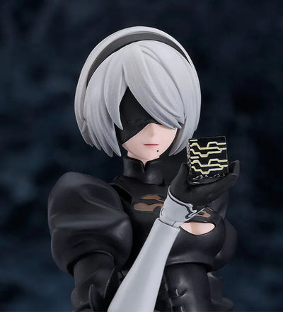 NieR:Automata Ver1.1a - Pod 042 - YoRHa No. 2 Type B - Figma #643 (Max Factory)ㅤ – Max Factory – ActionFigureBrasil — com base expositora