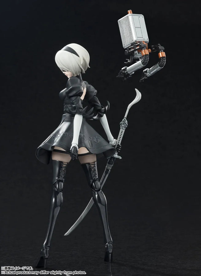 NieR:Automata Ver1.1a - Pod 042 - YoRHa No. 2 Type B - S.H.Figuarts (Bandai Spirits)ㅤ – Bandai Spirits – ActionFigureBrasil