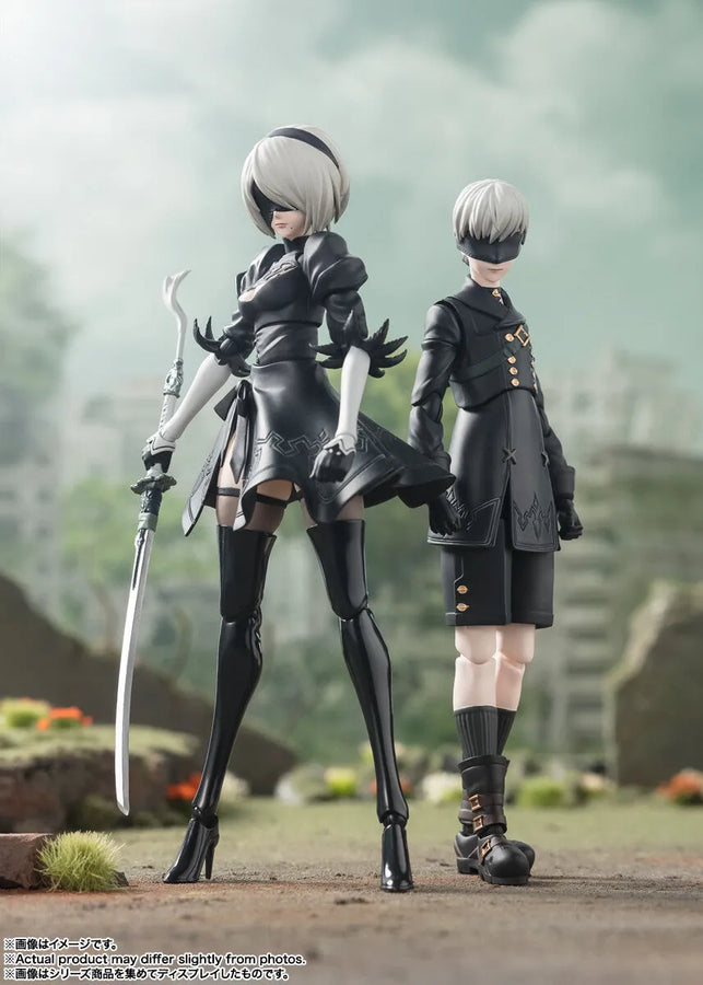 NieR:Automata Ver1.1a - Pod 153 - YoRHa No. 9 Type S - S.H.Figuarts (Bandai Spirits)ㅤ – Bandai Spirits – ActionFigureBrasil