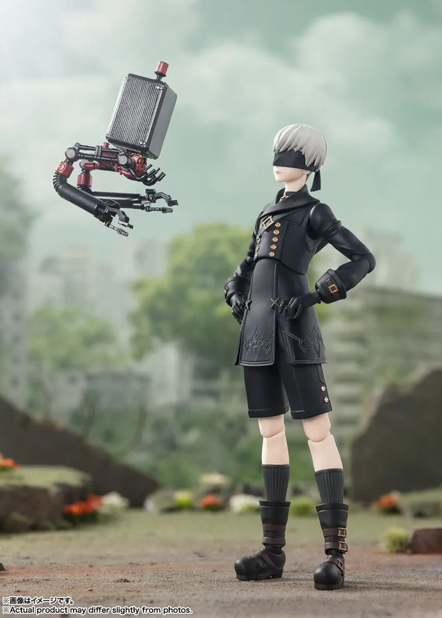 NieR:Automata Ver1.1a - Pod 153 - YoRHa No. 9 Type S - S.H.Figuarts (Bandai Spirits)ㅤ – Bandai Spirits – ActionFigureBrasil