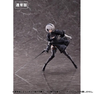 NieR:Automata Ver1.1a - YoRHa No. 2 Type B - 1/7 - Normal Edition (Aniplex, Connect Rect) [Shop Exclusive]ㅤ – Aniplex – ActionFigureBrasil — ângulo diferente