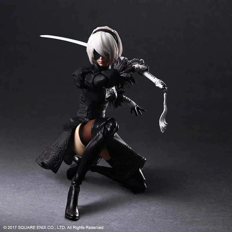 NieR: Automata - YoRHa No. 2 Type B - Play Arts Kai (Square Enix)ㅤ – Square Enix – ActionFigureBrasil