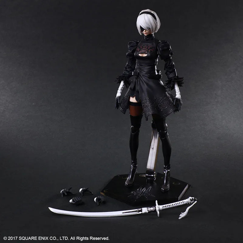 NieR: Automata - YoRHa No. 2 Type B - Play Arts Kai (Square Enix)ㅤ – Square Enix – ActionFigureBrasil