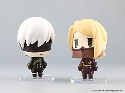 NieR: Automata - YoRHa No. 2 Type B - Trading Arts Mini - Trading Arts Mini - NieR Automata (Square Enix)ㅤ – Square Enix – ActionFigureBrasil — acessórios