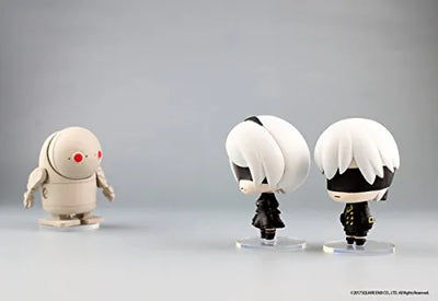 NieR: Automata - YoRHa No. 2 Type B - Trading Arts Mini - Trading Arts Mini - NieR Automata (Square Enix)ㅤ – Square Enix – ActionFigureBrasil — ângulo diferente
