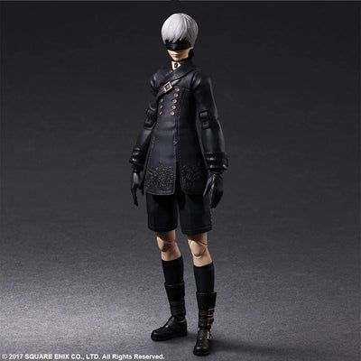 NieR: Automata - YoRHa No. 9 Type S - Play Arts Kai (Square Enix)ㅤ – Square Enix – ActionFigureBrasil — ângulo diferente