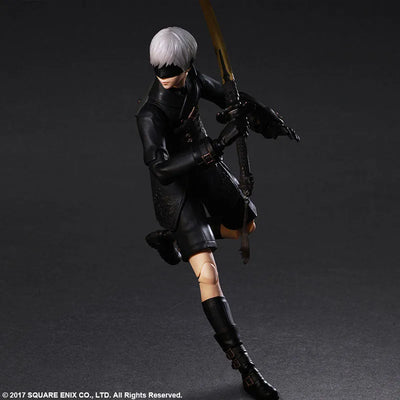 NieR: Automata - YoRHa No. 9 Type S - Play Arts Kai (Square Enix)ㅤ – Square Enix – ActionFigureBrasil — acessórios