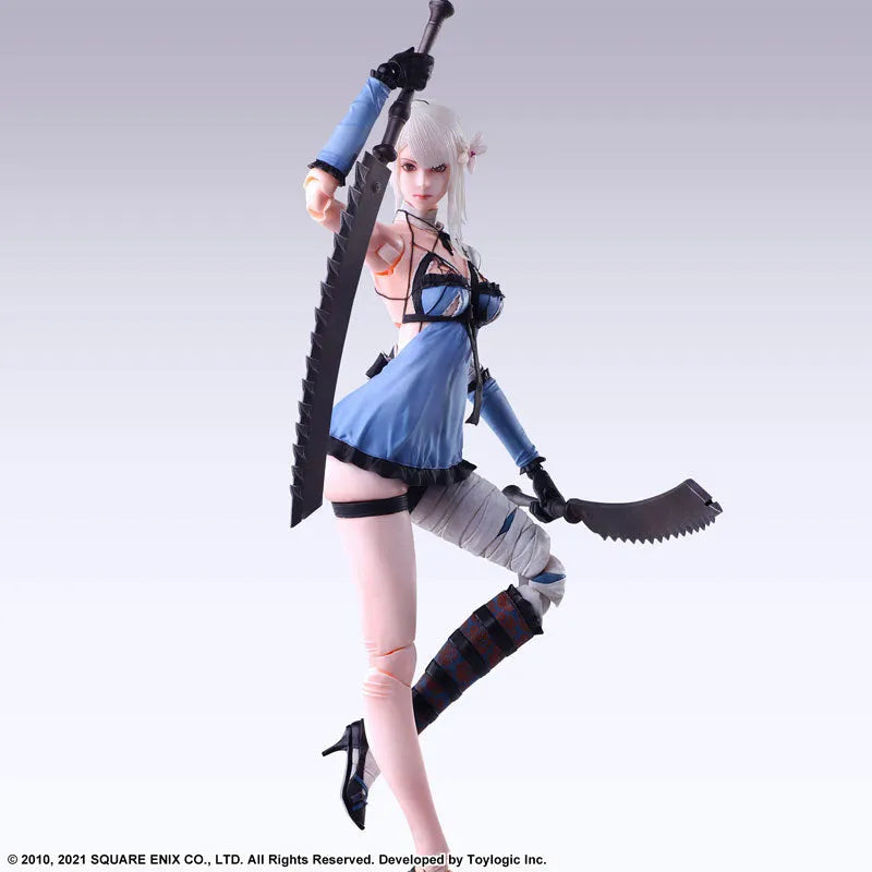 NieR Replicant ver.1.22474487139... - Kaine - Shiro no Sho - Play Arts Kai (Square Enix)ㅤ – Square Enix – ActionFigureBrasil