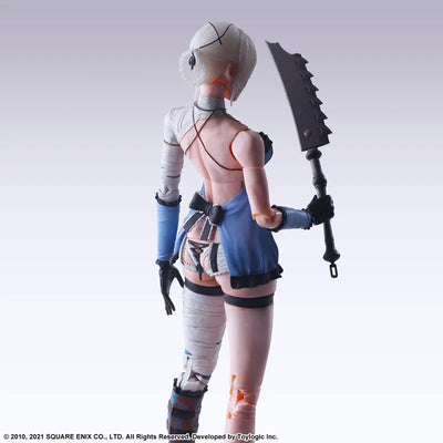 NieR Replicant ver.1.22474487139... - Kaine - Shiro no Sho - Play Arts Kai (Square Enix)ㅤ – Square Enix – ActionFigureBrasil — embalagem
