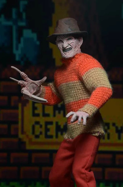 Nightmare on Elm Street 1989 Video Game Appearance - US Toys "R" Us Limited Freddy Krueger 8 Inch Action Dollㅤ – NECA – ActionFigureBrasil