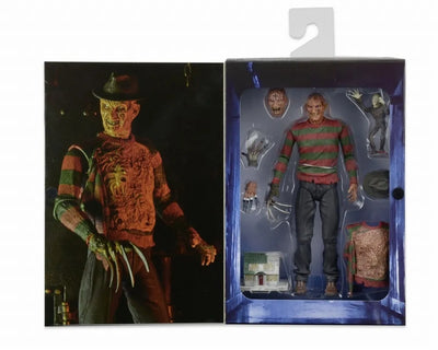 Nightmare on Elm Street 3 Dream Warriors - "Freddy Krueger" Ultimate 7 Inch Action Figureㅤ – NECA – ActionFigureBrasil — close