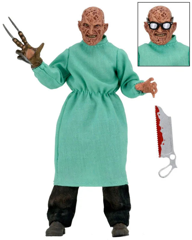 Nightmare on Elm Street 4: The Dream Master - Surgeon Freddy Krueger 8 Inch Action Dollㅤ – NECA – ActionFigureBrasil