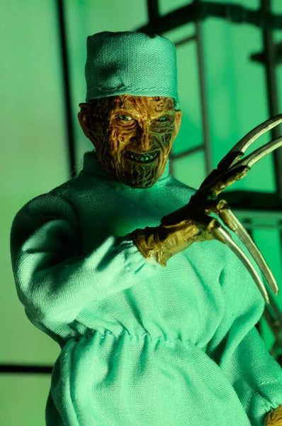 Nightmare on Elm Street 4: The Dream Master - Surgeon Freddy Krueger 8 Inch Action Dollㅤ – NECA – ActionFigureBrasil — close
