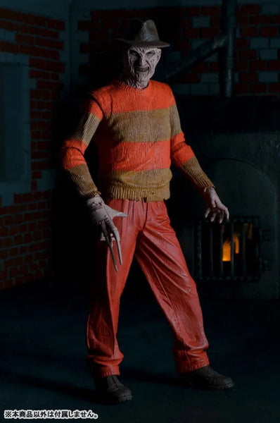Nightmare on Elm Street / Freddy Krueger 7 Inch Action Figure Classic 1989 Video Appearance(Provisional Pre-order)ㅤ – NECA – ActionFigureBrasil — ângulo diferente
