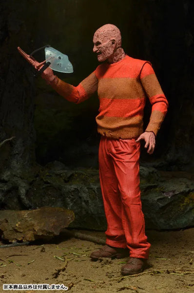 Nightmare on Elm Street / Freddy Krueger 7 Inch Action Figure Classic 1989 Video Appearance(Provisional Pre-order)ㅤ – NECA – ActionFigureBrasil — ângulo diferente