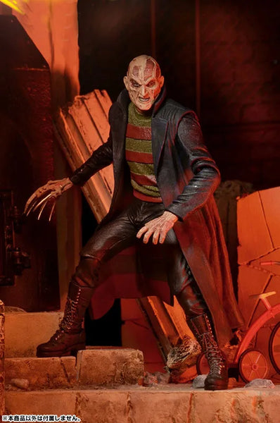 Nightmare on Elm Street The Real Nightmare - Freddy Krueger 7 Inch Action Figureㅤ – NECA – ActionFigureBrasil — detalhe do produto