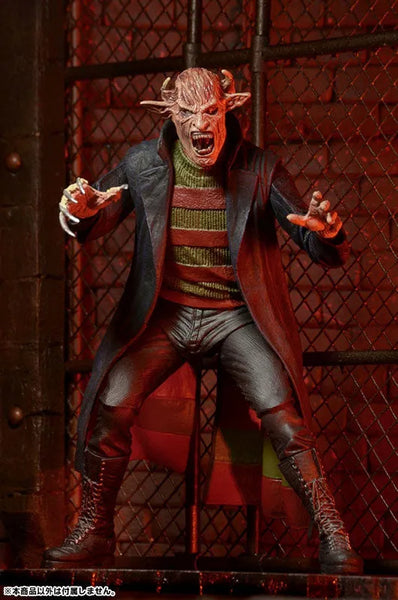 Nightmare on Elm Street The Real Nightmare - Freddy Krueger 7 Inch Action Figureㅤ – NECA – ActionFigureBrasil — embalagem