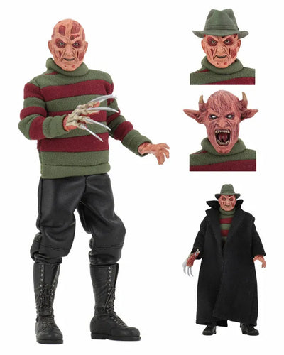 Nightmare on Elm Street The Real Nightmare/ Freddy Krueger 8 Inch Action Dollㅤ – NECA – ActionFigureBrasil