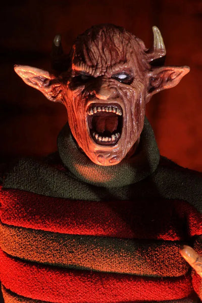 Nightmare on Elm Street The Real Nightmare/ Freddy Krueger 8 Inch Action Dollㅤ – NECA – ActionFigureBrasil — iluminação de estúdio