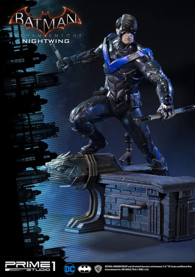 Nightwing (Exclusive Version) Batman: Arkham Knight – Prime1Studio – ActionFigure Brasil