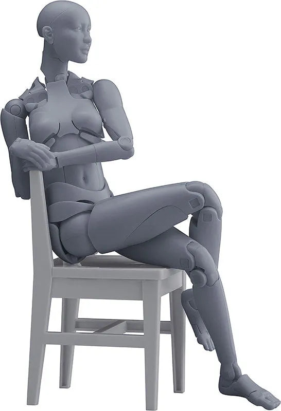 Nishimura Style Drawing Doll Olive - Gray (Good Smile Company, Max Factory)ㅤ – Max Factory – ActionFigureBrasil
