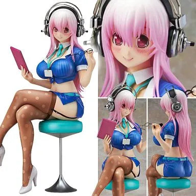 Nitro Super Sonic - Sonico - 1/7 - Office Lady Ver. (Wing)ㅤ – Wing – ActionFigureBrasil