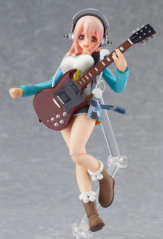 Nitro Super Sonic - Sonico - Figma #169 - Tiger Parka ver. (Max Factory)ㅤ – Max Factory – ActionFigureBrasil