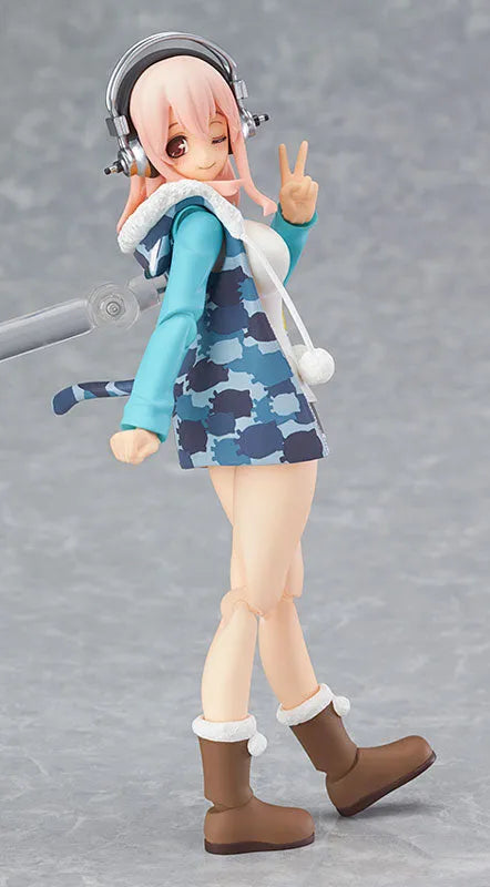Nitro Super Sonic - Sonico - Figma #169 - Tiger Parka ver. (Max Factory)ㅤ – Max Factory – ActionFigureBrasil