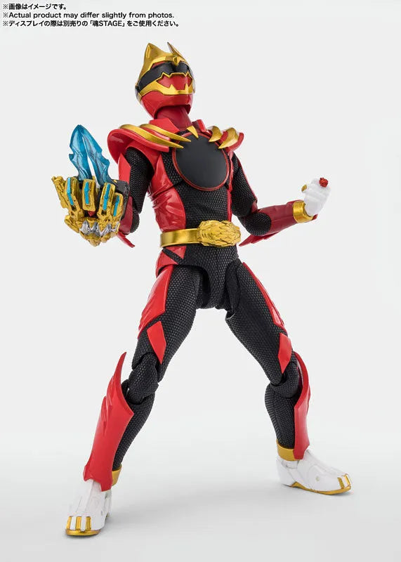 No.1 Sentai Gozyuger - Gozyu Wolf - S.H.Figuarts - Sentai Ring - Shokai Gentei Sentai RIng Fuzoku-ban (Bandai Spirits)ㅤ – Bandai Spirits – ActionFigureBrasil