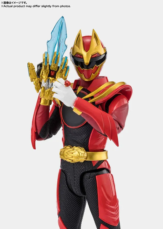 No.1 Sentai Gozyuger - Gozyu Wolf - S.H.Figuarts - Sentai Ring - Shokai Gentei Sentai RIng Fuzoku-ban (Bandai Spirits)ㅤ – Bandai Spirits – ActionFigureBrasil