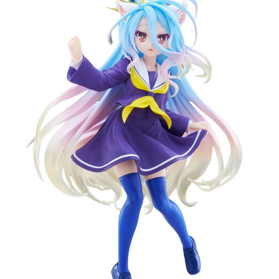 No Game No Life - Shiro - Coreful Figure - Nekomimi Seifuku ver. (Taito)ㅤ – Taito – ActionFigureBrasil