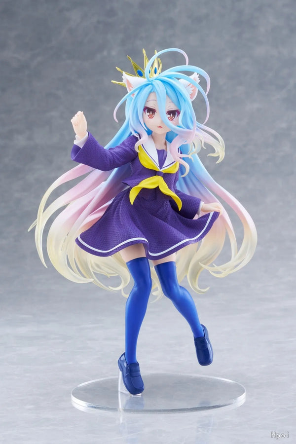 No Game No Life - Shiro - Coreful Figure - Nekomimi Seifuku ver. (Taito)ㅤ – Taito – ActionFigureBrasil
