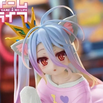 No Game No Life - Shiro - Desktop Cute - Nekomimi T-Shirt ver., Renewal (Taito)ㅤ – Taito – ActionFigureBrasil