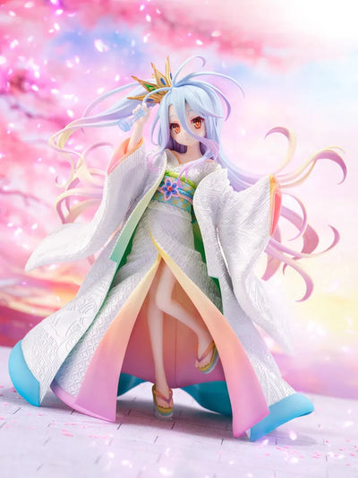 No Game No Life - Shiro - F:Nex - 1/7 - Shiromuku (FuRyu)ㅤ – FuRyu – ActionFigureBrasil — ângulo diferente