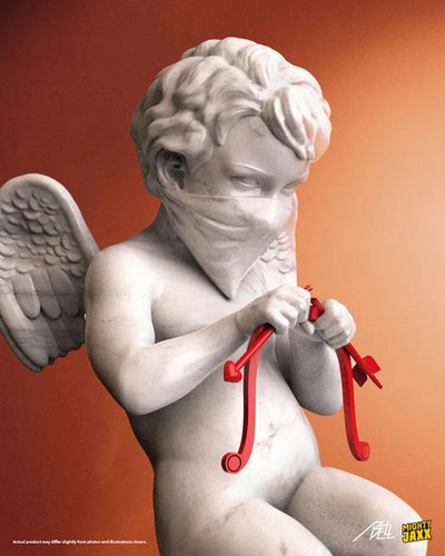 No More Amore by Abell Octovan 11 Inch Polystone Statueㅤ – Mighty Jaxx – ActionFigureBrasil — ângulo diferente