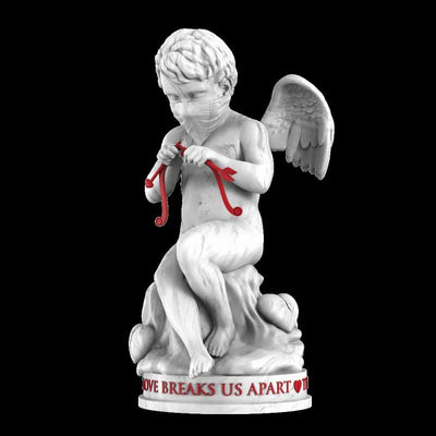 No More Amore by Abell Octovan 11 Inch Polystone Statueㅤ – Mighty Jaxx – ActionFigureBrasil — close