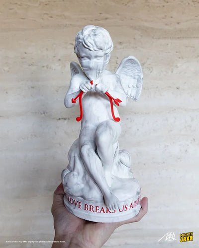 No More Amore by Abell Octovan 11 Inch Polystone Statueㅤ – Mighty Jaxx – ActionFigureBrasil — ambientada