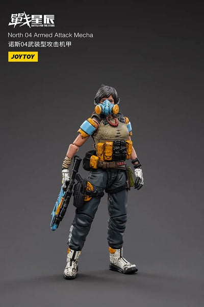 North 04 Armed Attack Mecha – Joytoy – ActionFigure Brasil — acessórios