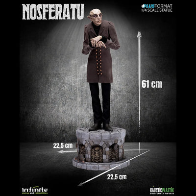 Nosferatu - LIMITED EDITION: TBD – Infinite Statue – ActionFigure Brasil — ambientada