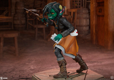 Nott the Brave - Mighty Nein - LIMITED EDITION – Sideshow Collectibles – ActionFigure Brasil — com base expositora